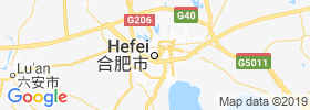 Hefei map